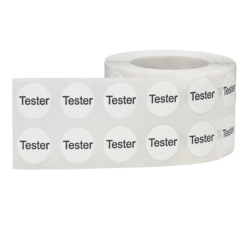 Tester Sticker