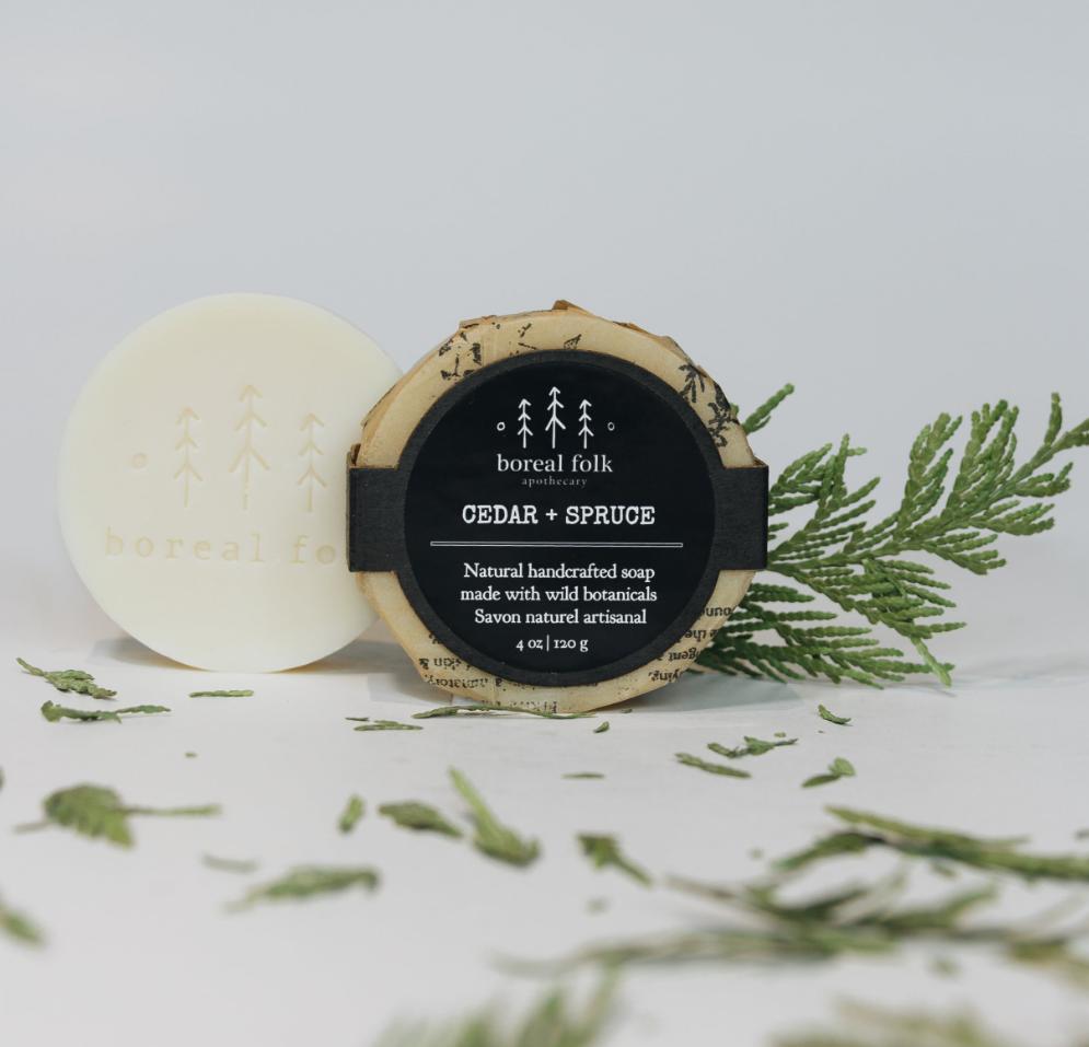 Cedar + Spruce Soap
